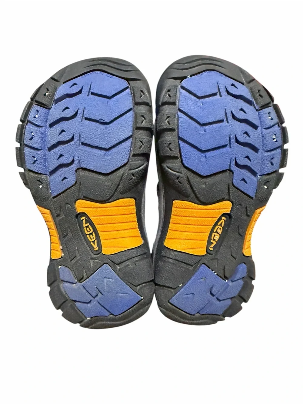 KEEN Newport H2 Toddler Waterproof Sandals | Gray Blue Orange | Size 10